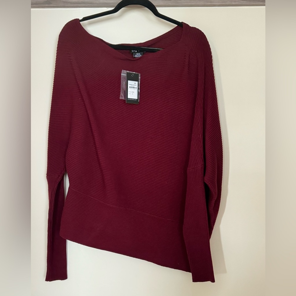 Off the shoulder sweater!